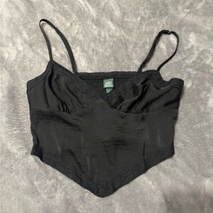 Wild Fable Black Bandeau Top